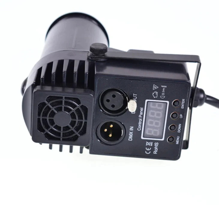 Afralia™ 10W RGBW 4 in 1 LED Pinspot for DJ Stage Effect with DMX Control
