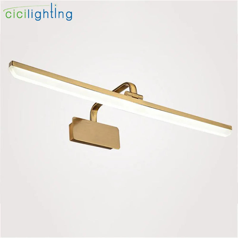 Afralia™ Bronze LED Vanity Lights Modern Bathroom Wall Lamps