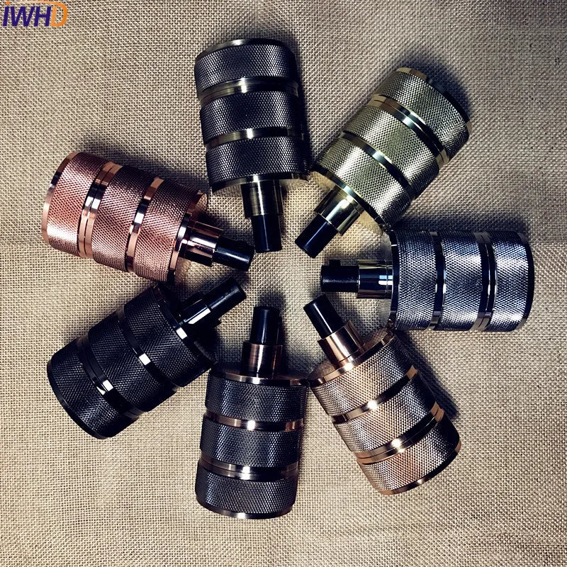 Afralia™ Industrial E27 Socket Lamp Holder - Vintage Edison Base Socket