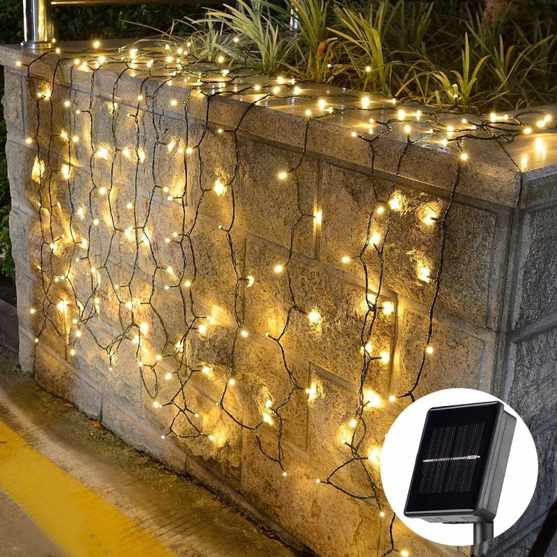 Afralia™ Solar Fairy String Lights for Outdoor Home Decoration