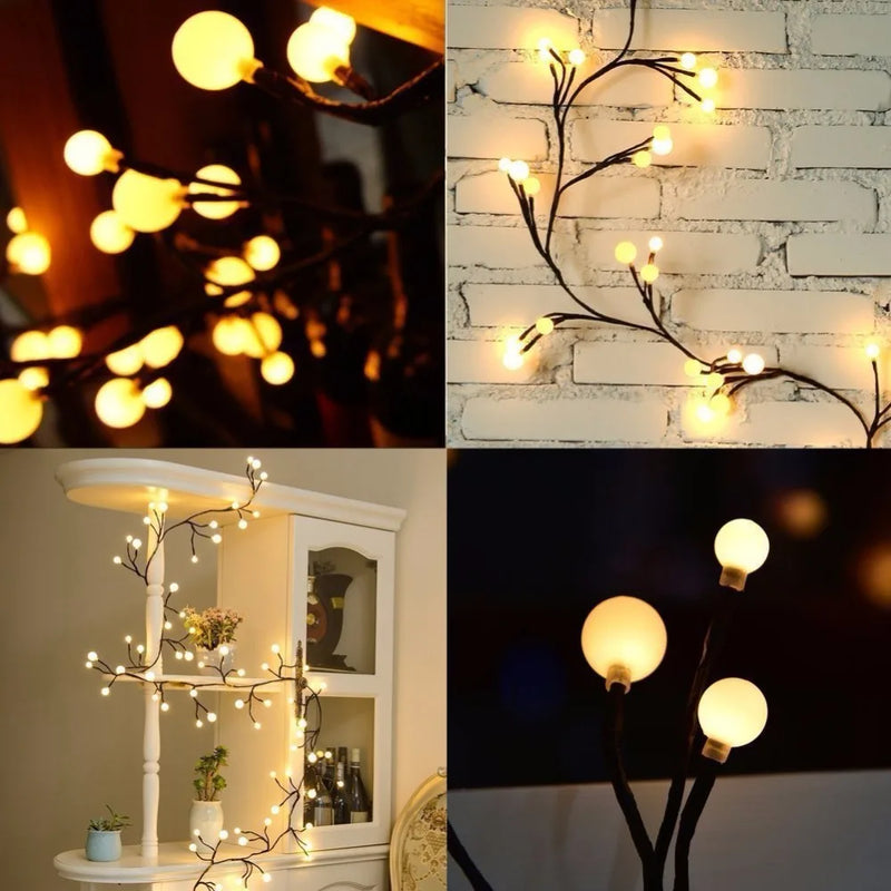 Afralia™ Solar Fairy Lights Outdoor String 5m 7m 12m LED Garden Party Christmas Decor