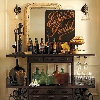 Afralia™ Loft Industrial Vintage Edison Wall Light Sconce