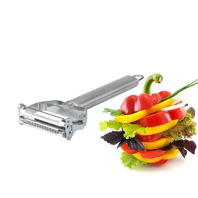 Afralia™ Stainless Steel Grater Slicer Cutter Cooking Tool for Fruits and Vegetables