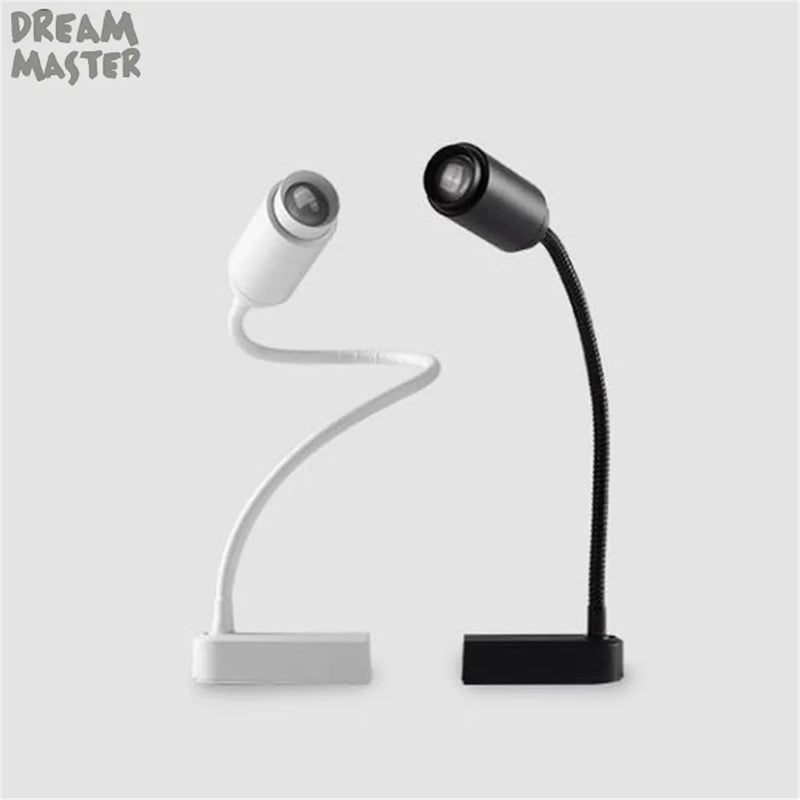 Afralia™ Zoomable Gooseneck Track Light for Gallery and Shop Ceiling Lighting