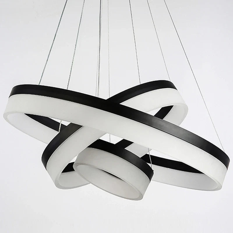 Afralia™ LED Ring Pendant Light Fixture for Living Room Dining Room Lighting