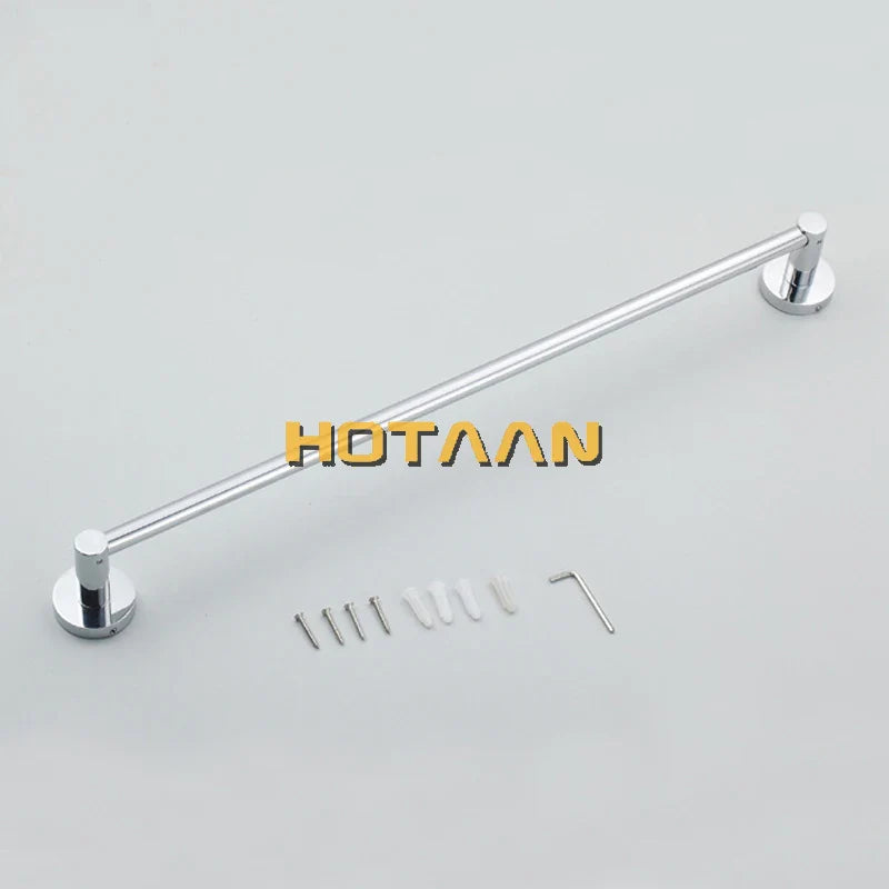 Afralia™ Stainless Steel Single Towel Bar Holder, High Quality 304# Towel Rail
