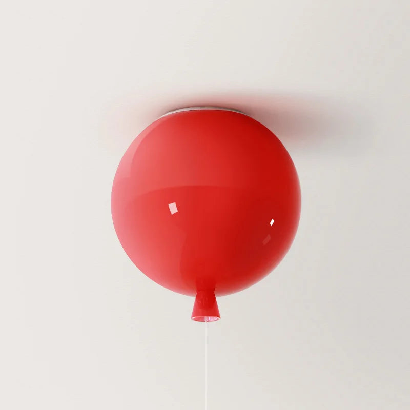 Afralia™ Colorful Balloon Ball Lampshade Light for Children's Room or Living Room Decor