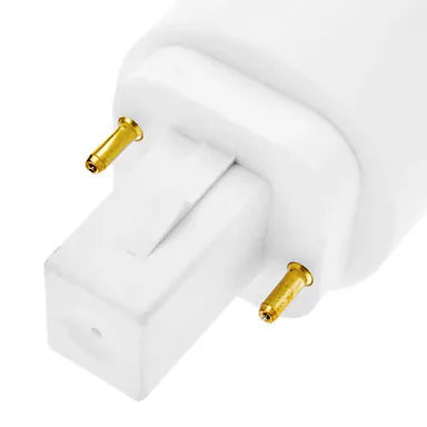 Afralia™ LED Bulb Holder Socket Converter G24 to E27 Adapter - White
