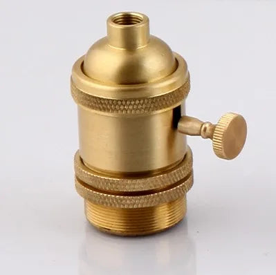 Afralia™ E27 Lamp Holder with Switch - Vintage Style E27 Socket for Lamps