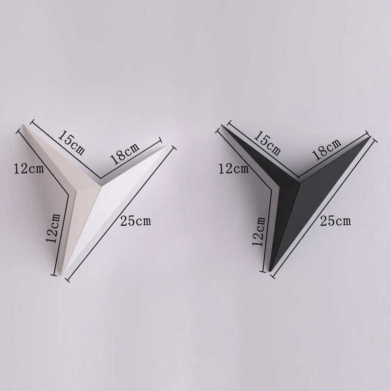 Afralia™ Triangle LED Wall Lamps: Modern Nordic Style Indoor Lighting 3W AC85-265V