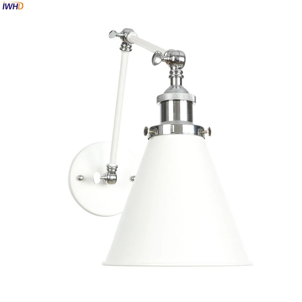 Afralia™ Industrial Retro LED Wall Sconce Adjustable Loft Style Edison Wall Lights Fixtures