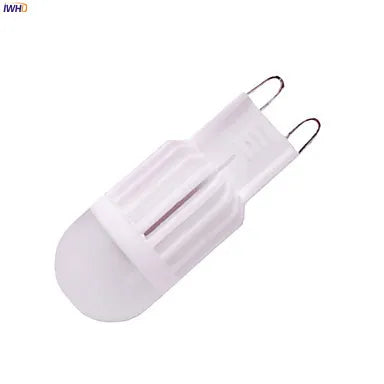 Afralia™ 5pcs Dimmable LED G9 Bulb 1.5W COB 100LM Warm White 110V-220V