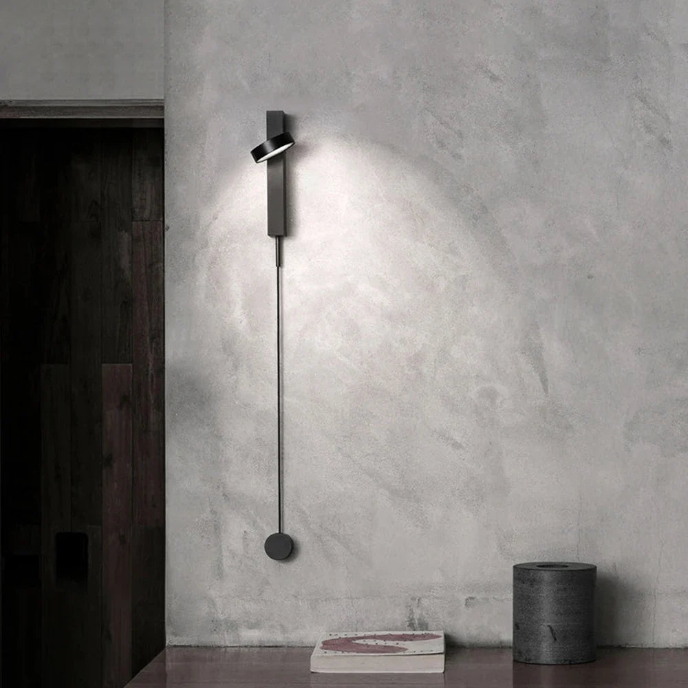 Afralia™ Dimmable LED Wall Lamp for Living Room Art Wall Light - Modern Nordic Design