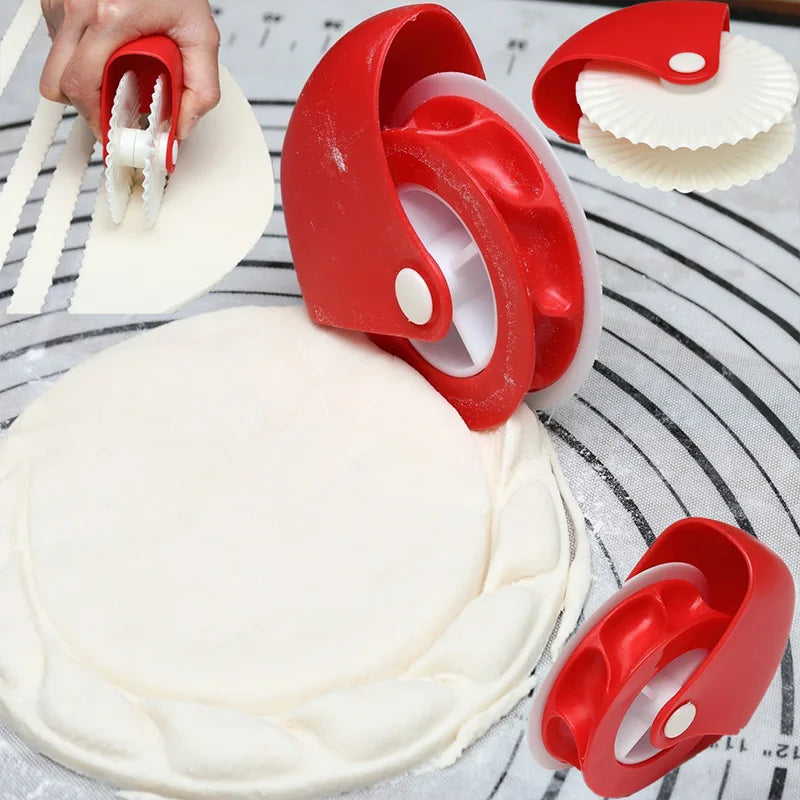 Afralia™ Rolling Cutter for Pastries, Noodles, and Pies - Eco-friendly Kitchen Tool