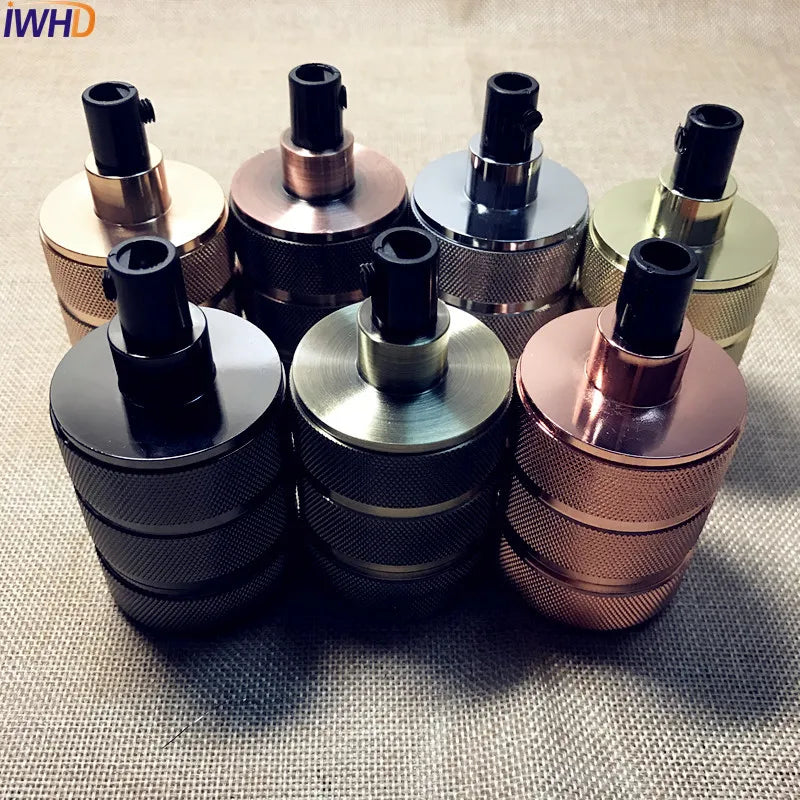 Afralia™ Industrial E27 Socket Lamp Holder - Vintage Edison Base Socket