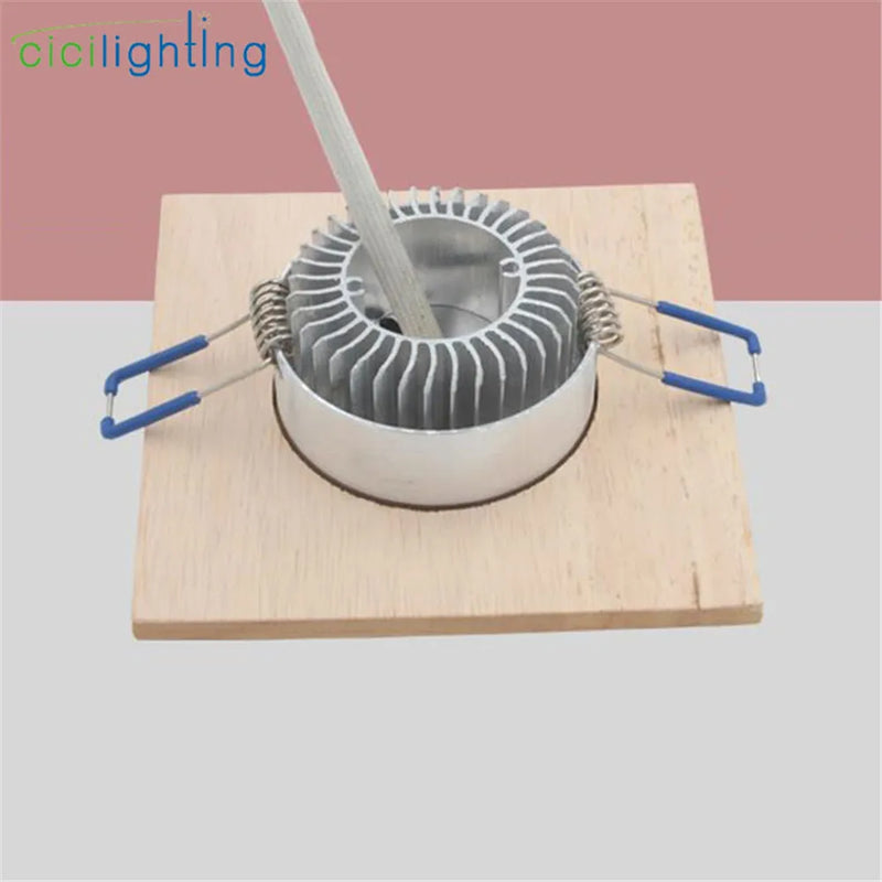 Afralia™ Solid Wood LED Downlight 3W 5W Recessed Spotlights, Modern Industrial Ceiling Lamp