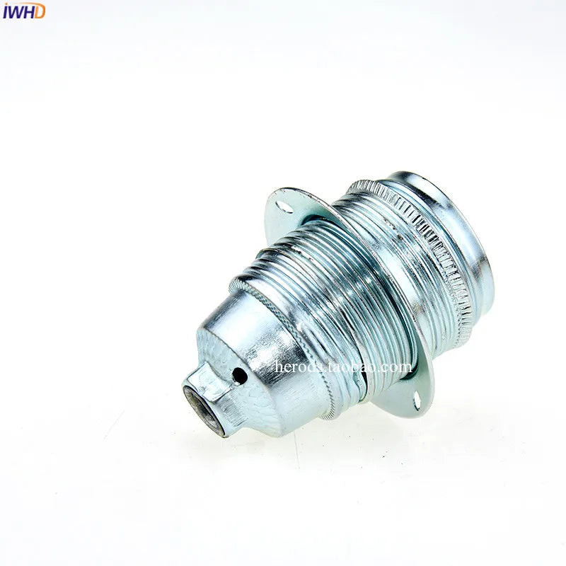 Afralia™ Retro E27/E14 Aluminum Lamp Holder Base for Pendant Light