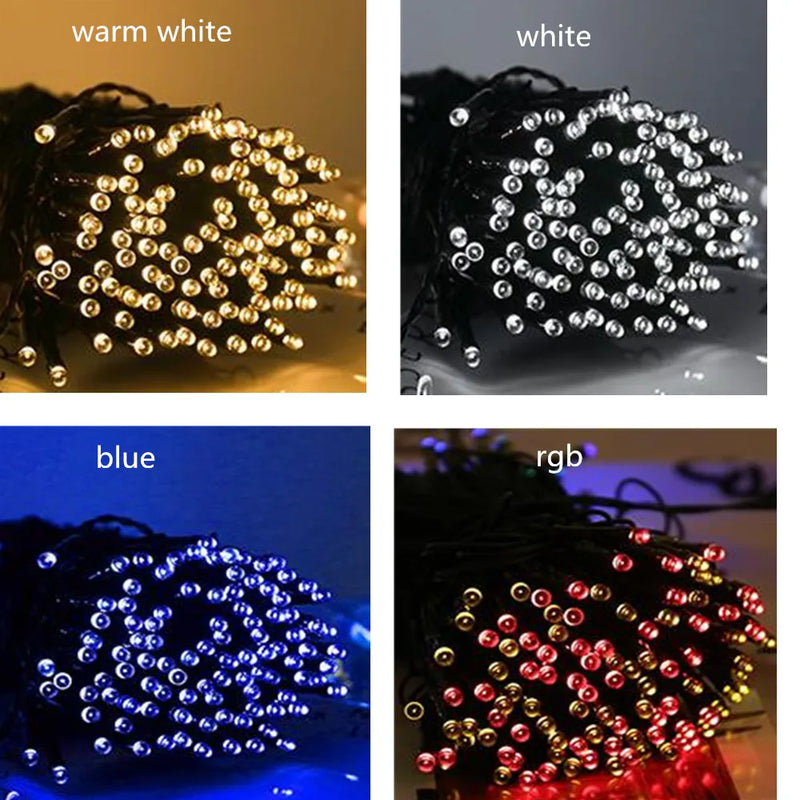 Afralia™ Solar Fairy String Lights for Outdoor Home Decoration