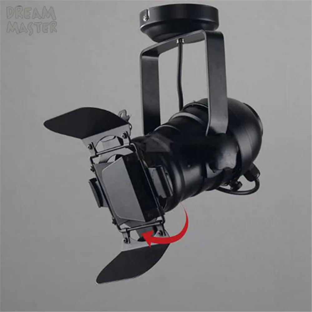 Afralia™ Industrial Vintage LED Ceiling Light for Theater Stage, Loft, Shop