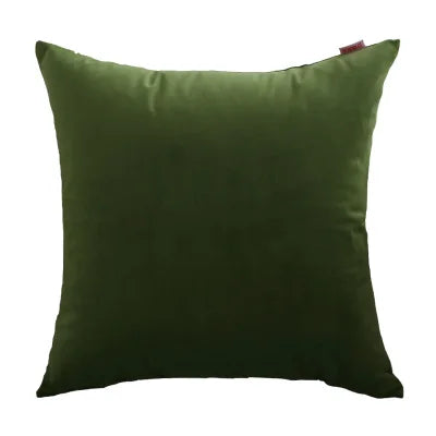 Afralia™ Velvet Pillow Covers for Sofa Bed Home Decor 45x45cm/60x60cm