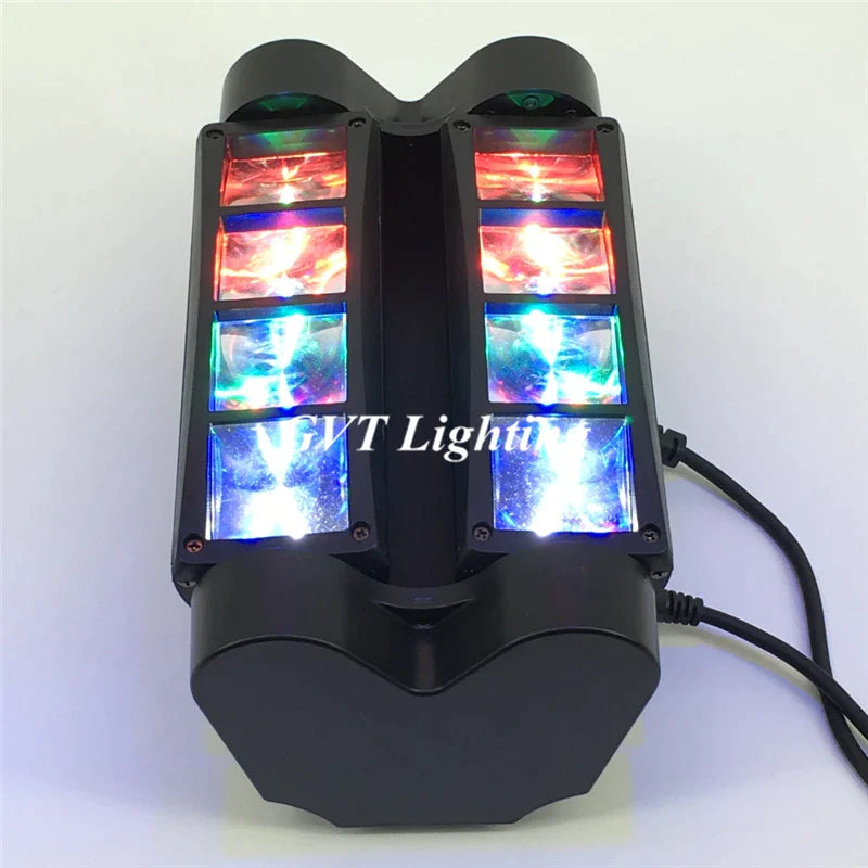 Afralia™ Mini LED Spider RGBW Moving Head Beam Light