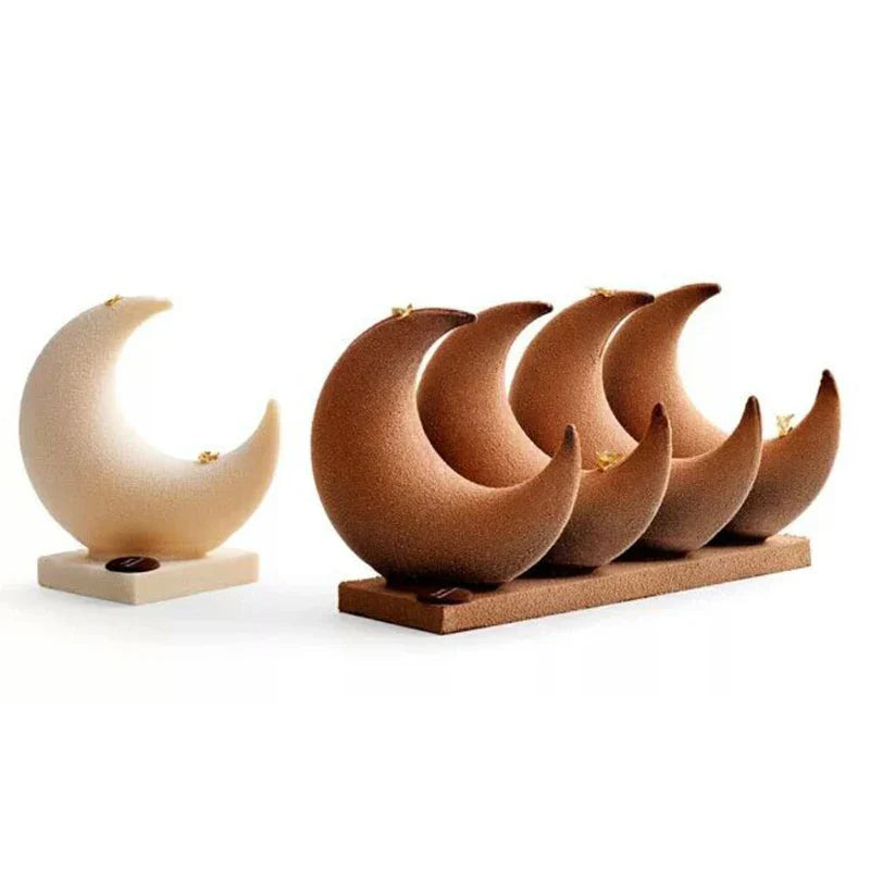 Afralia™ Silicone Crescent Moon Cake Mold for Baking and Decorating