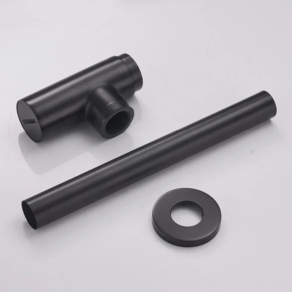 Afralia™ Brass Round Bottle Trap Oil Rubbed Bronze Pop Up Drain WF-6920