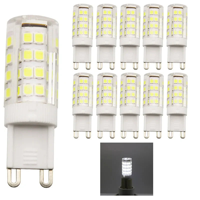 Afralia™ G9 LED Corn Bulb 3W 5W SMD2835 Mini Chandelier Lamp 220V Replace Halogen