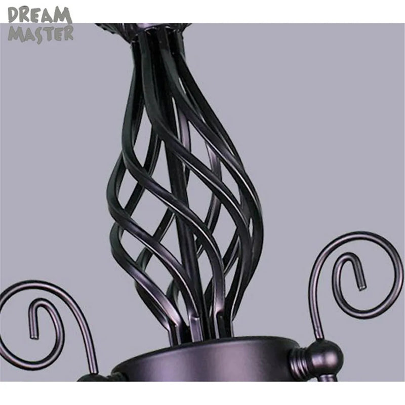 Modern Afralia™ Chandeliers: Elegant Wrought Iron Lighting for Home, Hotel, and Dining Spaces