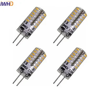 Afralia™ LED G4 Bulb 3W 12V 48xSMD3528 210LM Bi-pin Chandeliers Replace Halogen