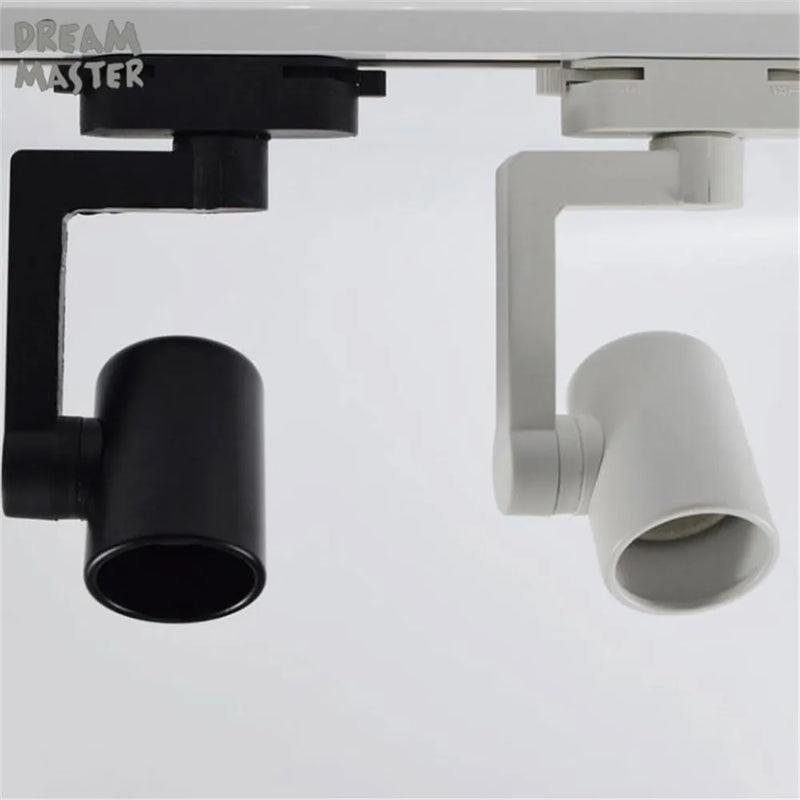 Afralia™ Track Light Holder: Direction Adjustable E27 Lamp for Mall, Office, Exhibition