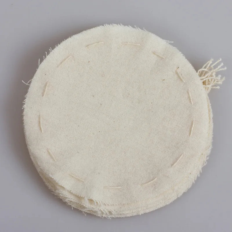 Afralia™ Eco-friendly Flannel Cloth Coffee Maker Filters 10pcs/Pack Siphon Pot