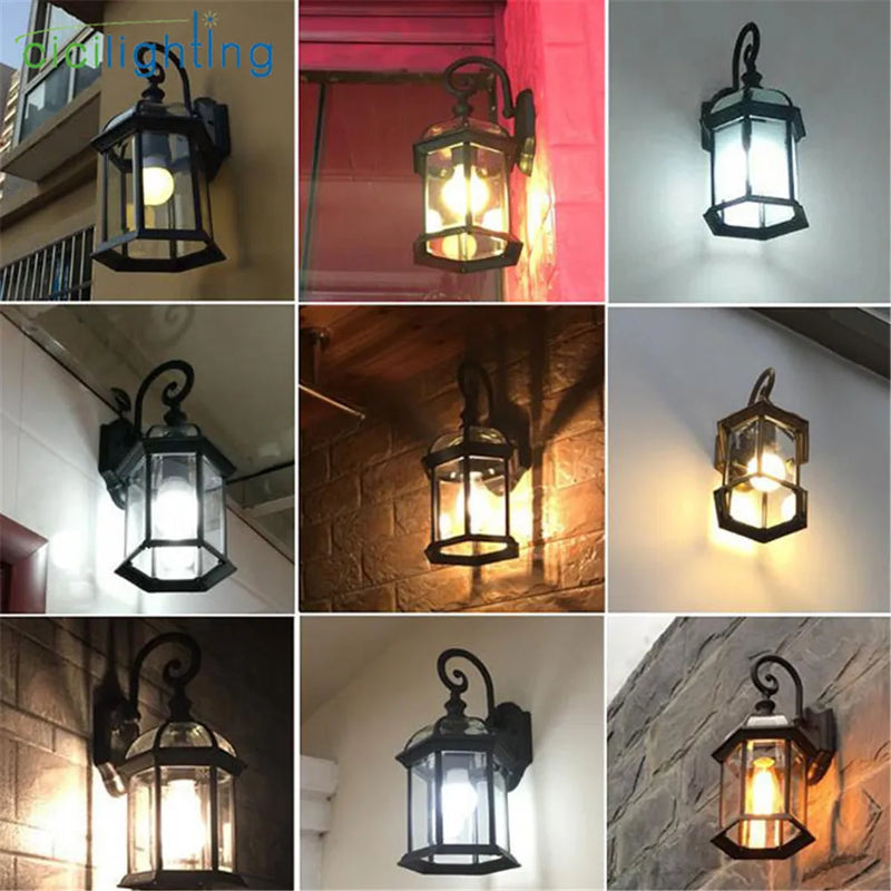 Afralia™ Outdoor Wall Lamp: Waterproof, Creative Lighting for Yard, Corridor, Balcony