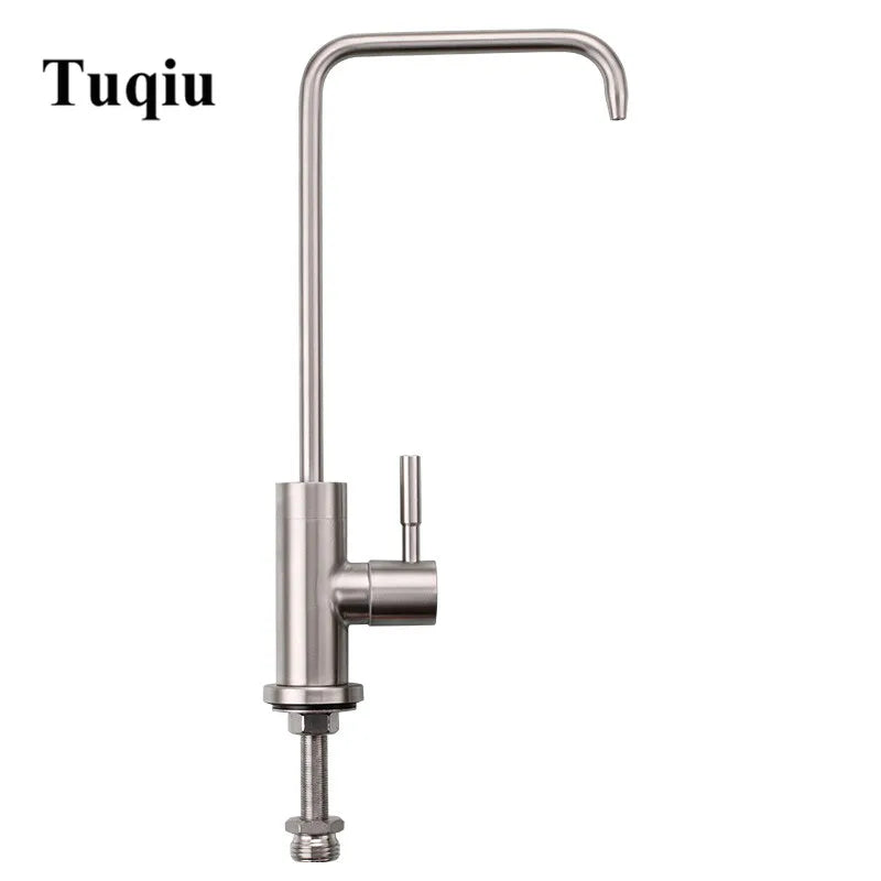 Afralia™ Stainless Steel Black Basin Sink Faucet