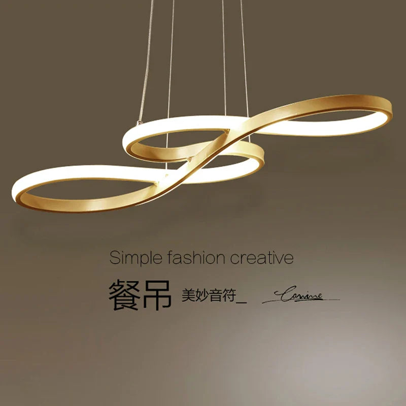 Afralia™ Modern LED Pendant Lights for Dining Room Bar Suspension Luminaire