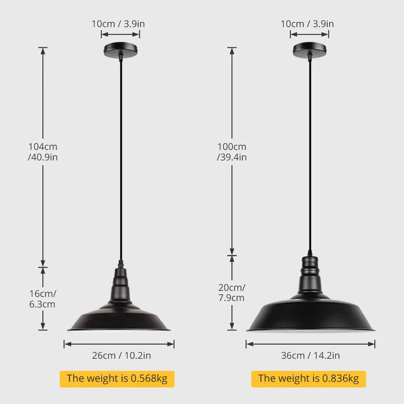 Afralia™ Loft Pendant Lights: Single Head, Colorful Metal Luminarias for Restaurant, Bar & Home