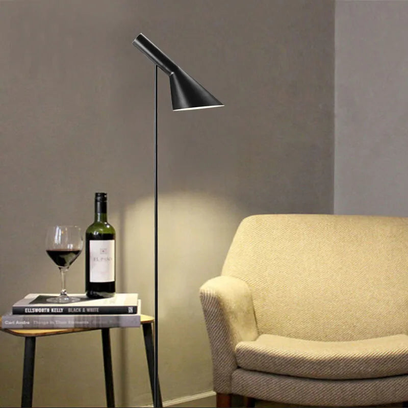 Modern Black Table Lamp by Afralia™: Minimalist Living Room & Hotel Lighting