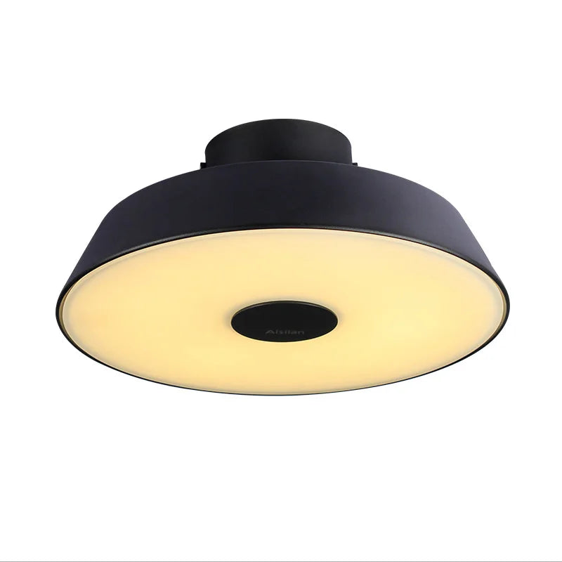 Afralia™ Modern Round Circle Aluminum LED Ceiling Light - Adjustable for Various Rooms