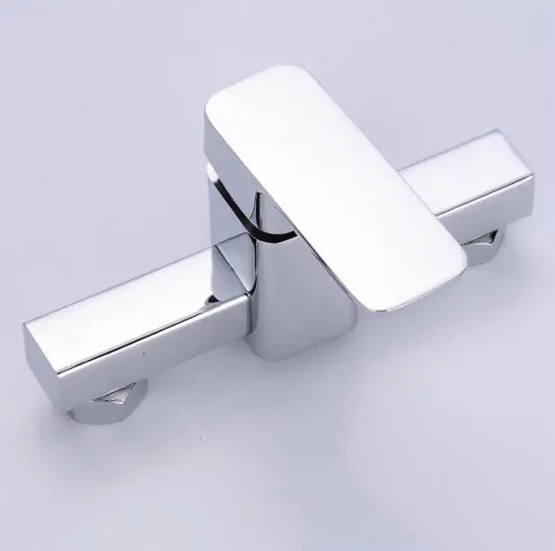 Afralia™ Brass Single Handle Hot Cold Shower Mixer with Hand Shower