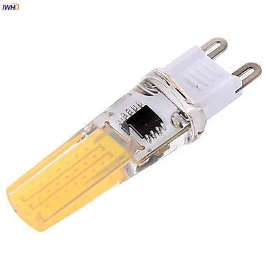 Afralia™ 5pcs Dimmable LED G9 Bulb 220V 200LM COB Replace Halogen Warm White White