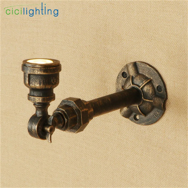 Afralia™ Modern LED Wall Light Industrial Sconces for Bedroom Bedside Lamp