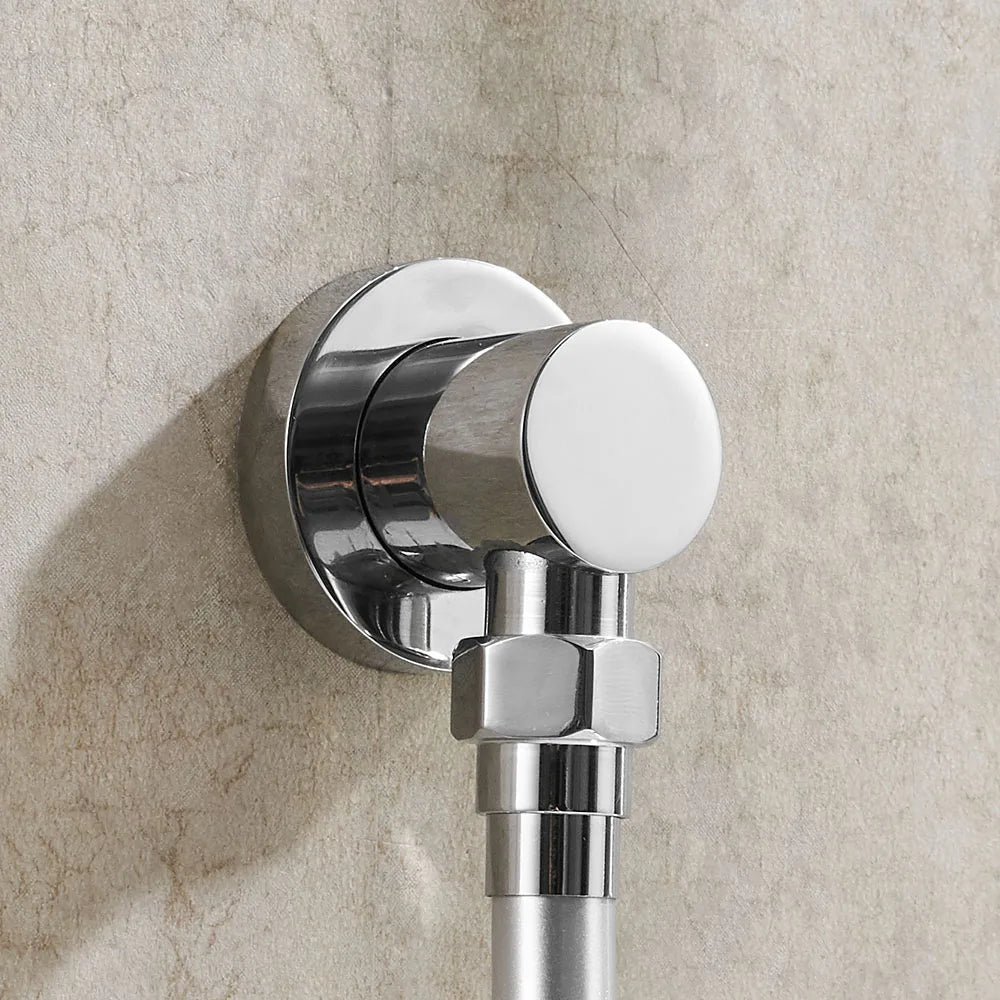 Afralia™ Brass Shower Diverter Valve 2-Way Water Separator Tee Adapter