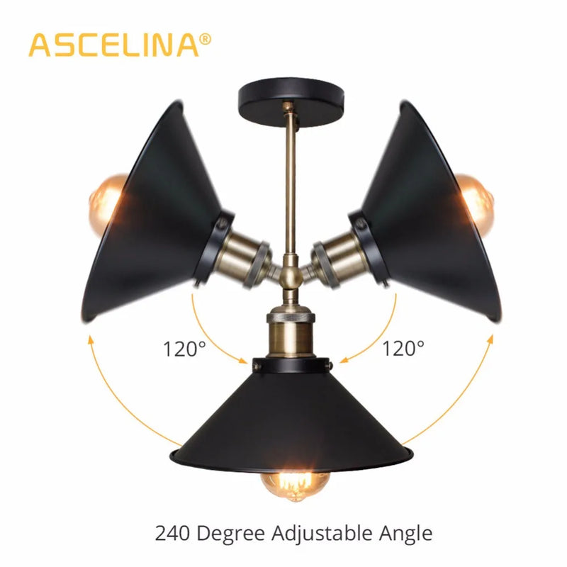 Afralia™ Industrial Wall Sconce Set for Living Room Bedroom Aisle Lighting