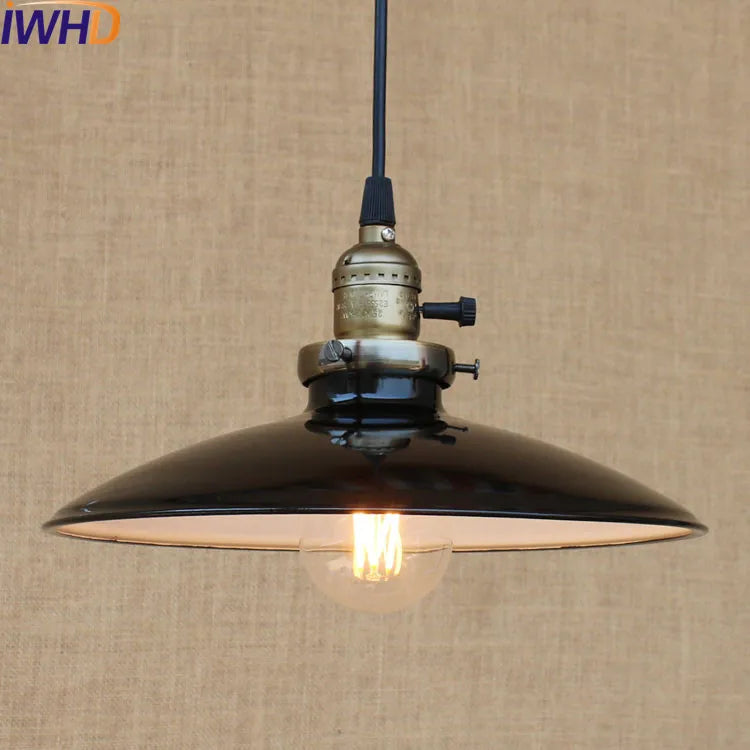 Afralia™ Vintage Pendant Lights - Retro Edison Style Industrial Lamp Fixtures