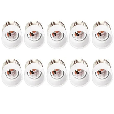 Afralia™ Bulb Socket Converter E27 to E14 Adapter Splitter - Lighting Accessory