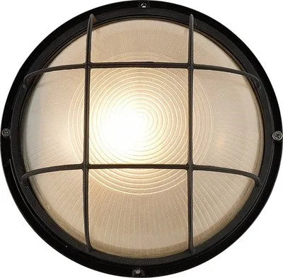 Afralia™ Vintage Round Glass LED Ceiling Light Fixture for Bedroom & Living Room