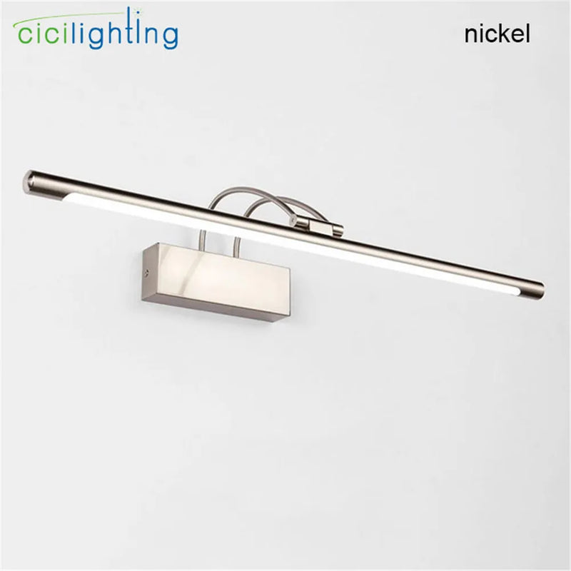 Afralia™ LED Vanity Light for Bathroom Mirror Front Lights, Modern Art Decor, 45-75cm