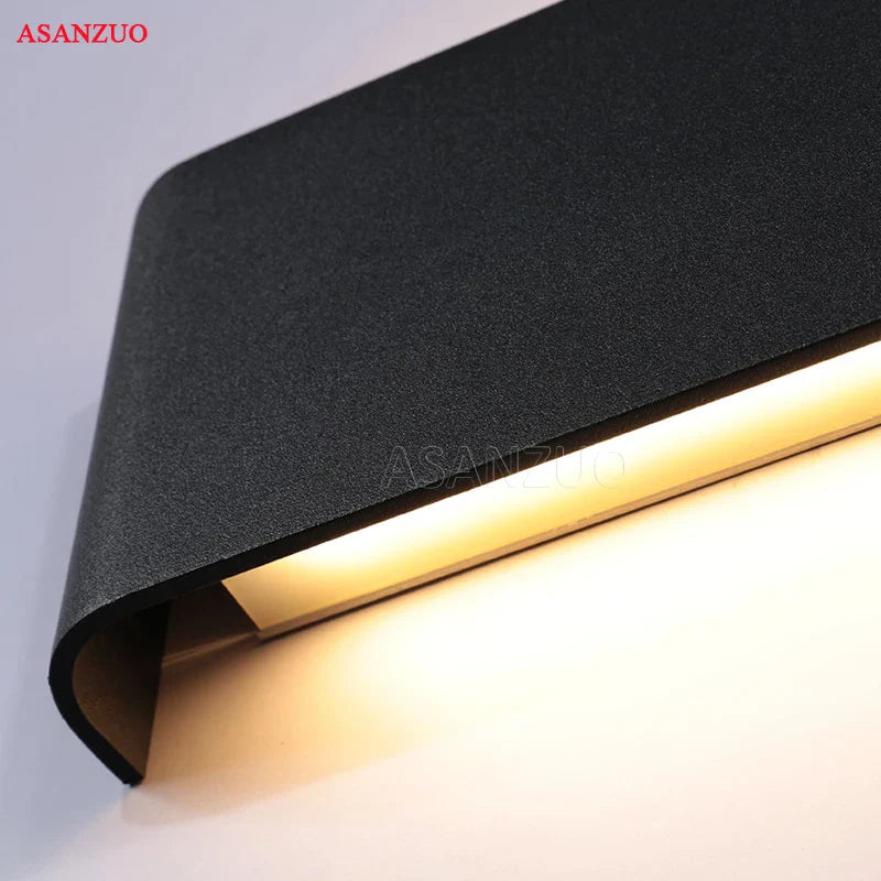 Afralia™ LED Rectangle Wall Lamps: 110V 220V Indoor Living Room Bathroom Mirror Light