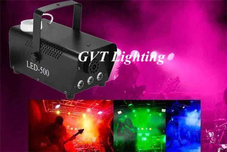 Afralia™ 500W RGB LED Smoke Machine - Water-Based Special Effects Fog Machine