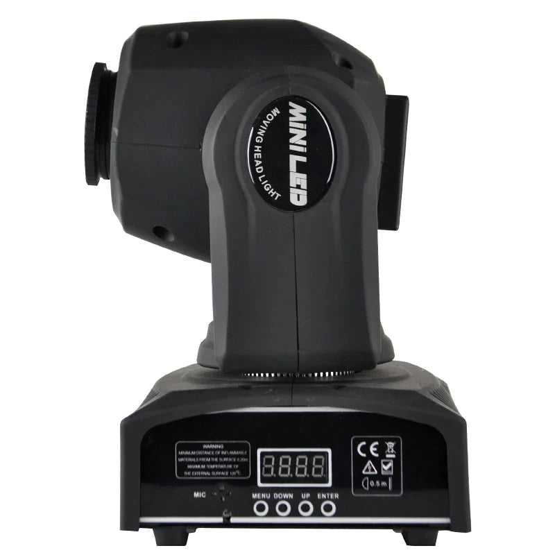 Afralia™ 30W LED Moving Head Spot Light - Super Bright Stage DJ Gobo Light